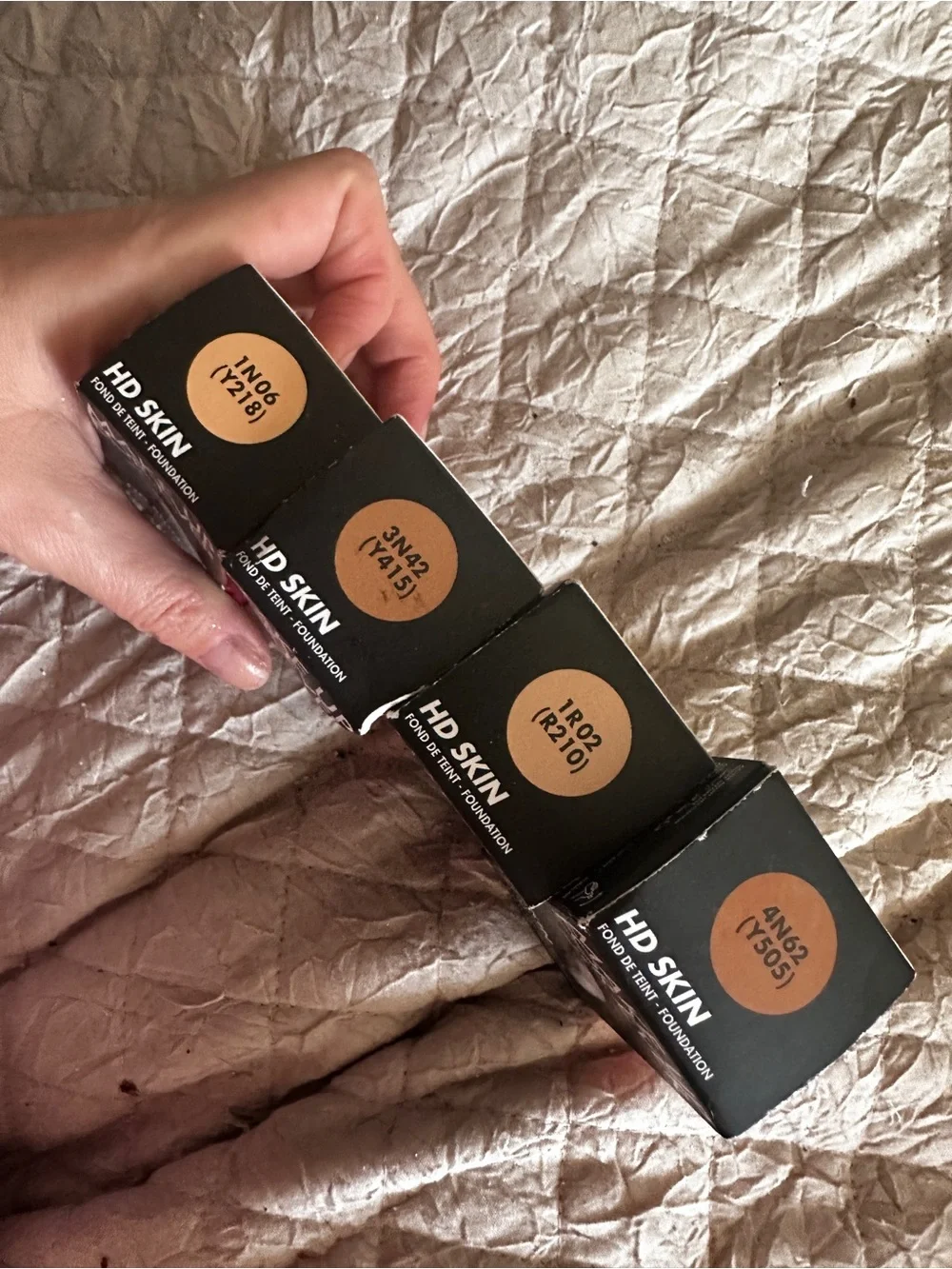 Makeup Forever HD Skin Liquid Foundation Set - mini